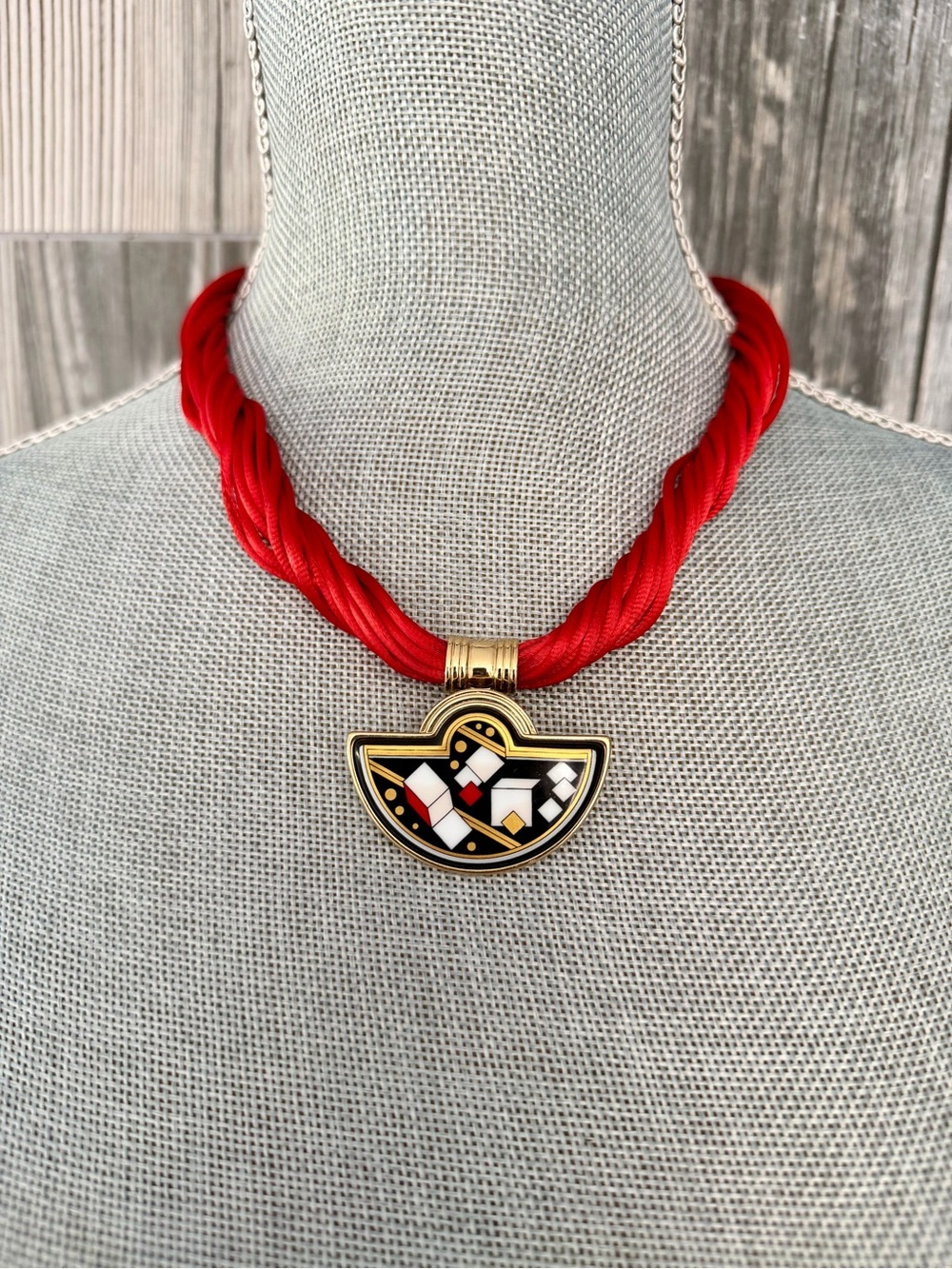 Vintage Michaela Frey Team Necklace